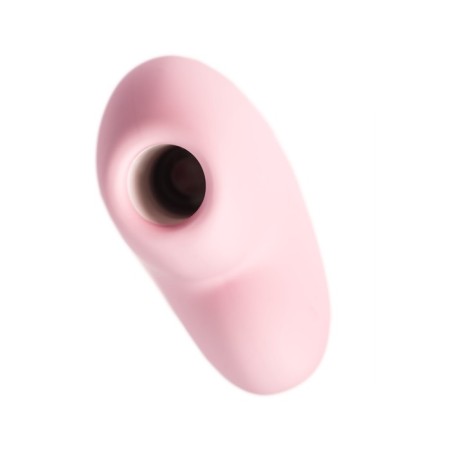 Vacuum-wave contactless stimulator of the Satiffyer Cutie Heart, silicone, pink color-15