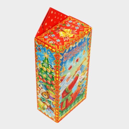 New Year. Gift box New Year's Enterprise Small "Winter Melody" 20 x 10 x 6 cm.-2