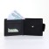 Male purse on a magnet, black color