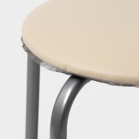Set of stools "Economy" TE2/SK, 2 pcs, ivory color-4