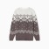 New Year. Knitted children's kaptan scandinavia size 34 (122-128 cm), gray