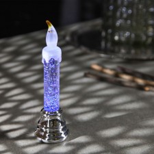 LED figure “Silver Wind” 5 × 17 × 5 cm, plastic, sparkles, batteries AG10x3, glow RGB