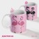 Mug - chameleon ceramic shade “Flamingo”, 350 ml, pink color