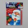 Set for creativity. Stained-glass picture and engraving-postcard "Helpers of Santa Claus"