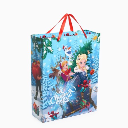 New Year. Gift package, 31x40x11.5 cm, packaging, cold heart-1
