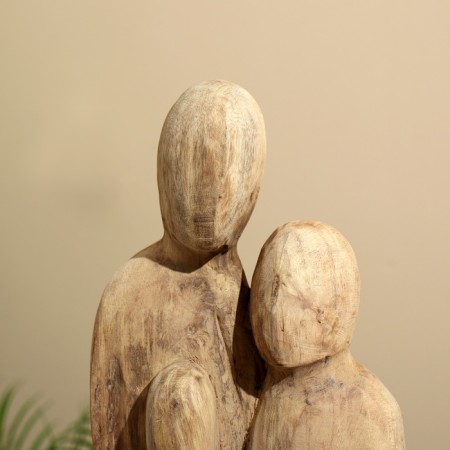 Abstraction "Family" Manvy Tree 15.5x7x41.5 cm-4
