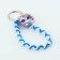 Key keychain children's cord "Asterisk" 15 x 6 cm