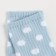 Women's socks "peas", blue color, size 23-25