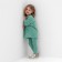 Suit for girls (T -shirt, leggings) minku olive color, height 98 cm