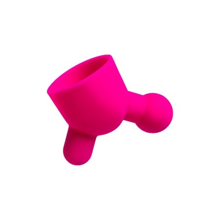 Love Magic, silicone, pink, 6 cm nasading nozzle.-2