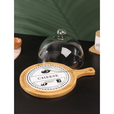 A dish for cheese with a lid "Estet", 31.5 × 23 × 18 cm-3