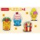 Figure puzzle "Kotoyed", 4 pictures in 1 box, 3-4-5-6 elements