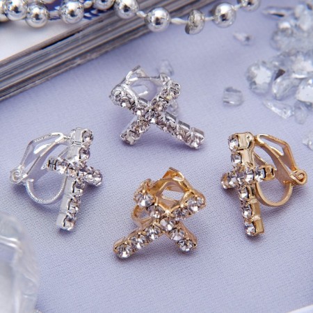 Clips "Grace" crosses, color mix-3