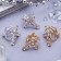 Clips "Grace" crosses, color mix