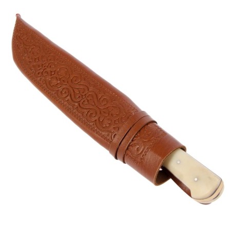 Pchak Sharkhon, bone handle (Erma), Garda with an engraving-6