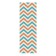 Czech for the chair "Wandering of Zigzags", decorative, velor