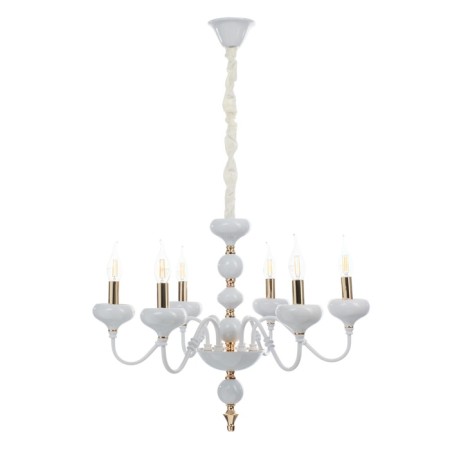 Causte "Florence" 6he14 40W white-gold 60x60x78 cm-3