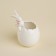 Sl Home "Forest Rabbit", 10 × 9 × 15 cm, white color