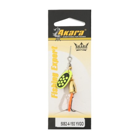 The spinning spinning Akara C-5082, 4 g, color 193 yl/go-1