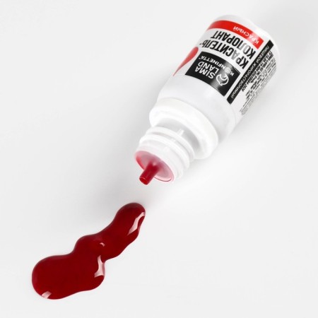Dick Gel Gel fat -soluble Konfinetta: Red, 10 ml.-2