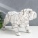 Souvenir Polystone 3D "English bulldog" Bezh 15x11x28 cm