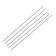 Nosy aluminum knitting needles with a coated 20 cm/3.0 mm