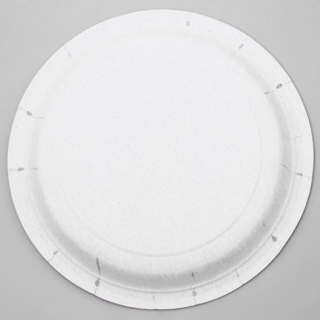 Disposable paper plate "2 years old" bunny, set 6 pcs, 18 cm-3