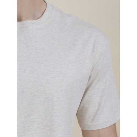 Male T -shirt, size l, beige color-2