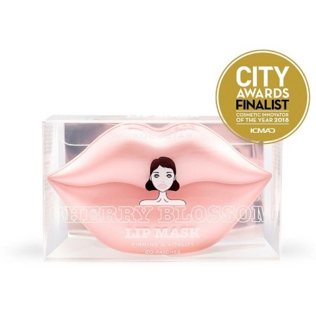 Hydrogeal lip patches Kocostar "Blooming Cherry", 20 pcs.