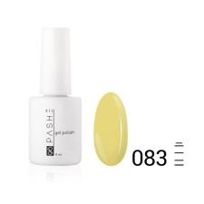Color gel polish Pashe, No. 083 vanilla cream, 9 ml