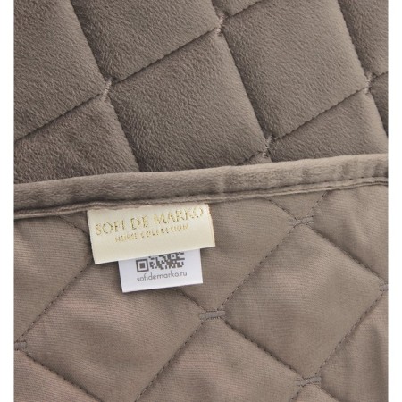Sofi de Marko "Nathaniel" bedspread, size 120x200 cm, color gray color-6
