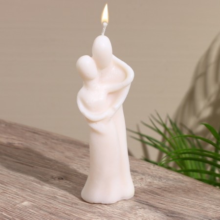 Candle "Hir" 4x4x15 cm, paraffin