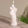 Candle "Hir" 4x4x15 cm, paraffin