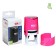 Equipment for round printing automatic Colop Printer R40, diameter 41.5 mm, with lid, pink neon case