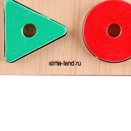 Developing game from wood "Learn to form and color"-4