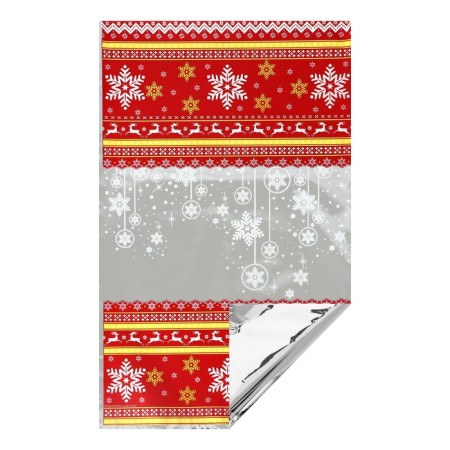 Gift Package "New Year's Fantasy" 25 x 40 cm, colored metallized pattern-2