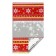 Gift Package "New Year's Fantasy" 25 x 40 cm, colored metallized pattern