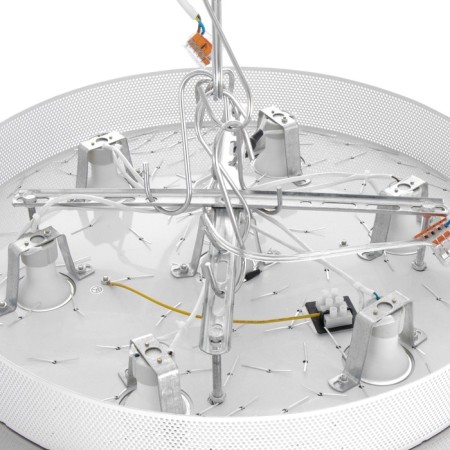 Lamp cascade "Adelisia" 7xled chrome 55x55x93cm Bayerlux-10