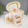Musical MODE MOTHING COOM "Flower" White 17.5.20x11 cm