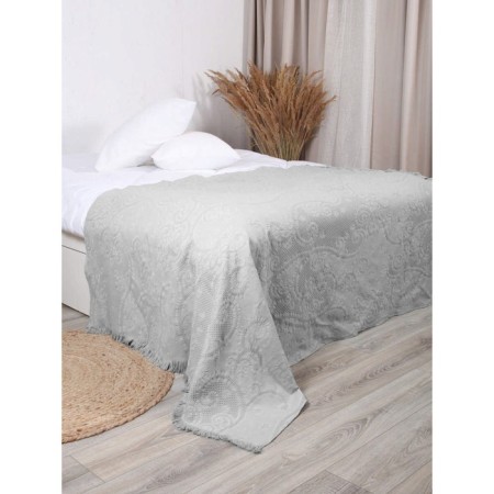 Waffle Grey waffle cover, size 150x200 cm