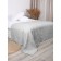 Waffle Grey waffle cover, size 150x200 cm