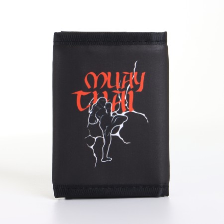 Children's wallet on Velcro "chosen", black color-1