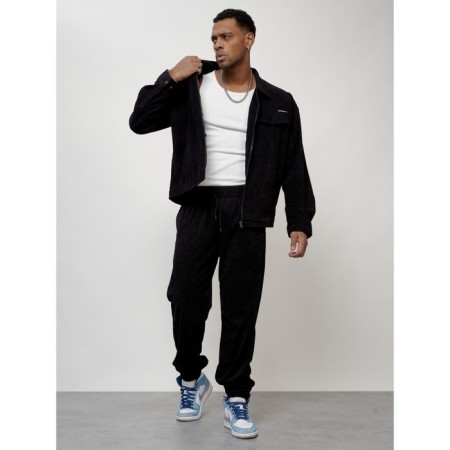 Sports suit men's, size 54, black color-14