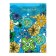 Folder-convert on the button, A4, 180 microns, "Flowers", mix