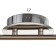 Economic light lights Onyx 2x60W E14, chrome 44x12x23 cm