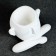 Kashpo - Organizer "Polit" White, 12.5x8.5x14.5cm