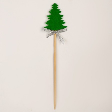 Topper "Christmas tree", in the set 2 pcs., Mix colors-3