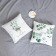 Decorative pillowcase "Ethel" Eucalyptus (type 2), 40x40 cm, 100% cotton