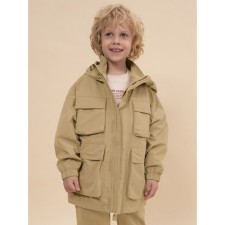 Windbreaker for boys, height 146 cm, sandy color