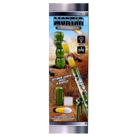 Mortar "Hammer", 3 rockets with light and sound effects in the kit-13